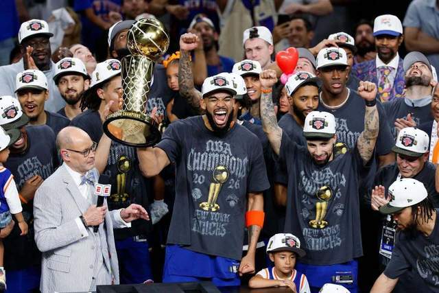 NBA季后赛奖金分配出炉！尼克斯夺冠人均77万美元 索汉收入翻倍