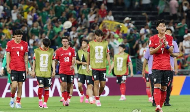韩媒：尽管小组出局，韩国国脚每人仍将获得8000万韩元奖金