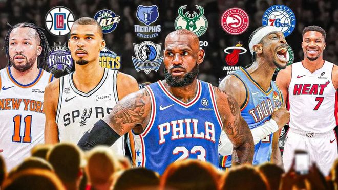 NBA官宣完整赛程!10大球星回归战敲定 4队拥有最多全美直播场次