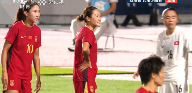 王霜2球2妙传，中国女足5-1大胜中国香港女足，迎亚运开门红