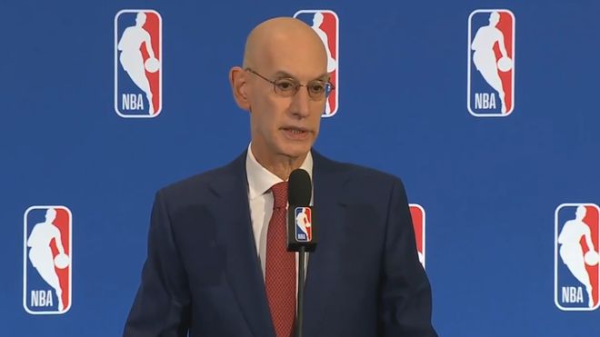 萧华公布处罚快船目的！回应湖人出售进展 再谈NBA扩军计划