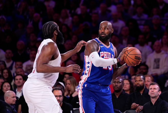 76人29分逆转骑士 詹姆斯主场首秀17+10+5
