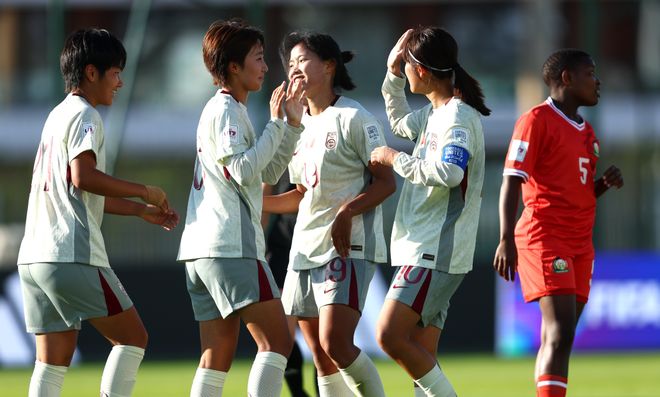 7-0提前出线!中国女足杀疯了,5人同时破门,U17世界杯16强定7席